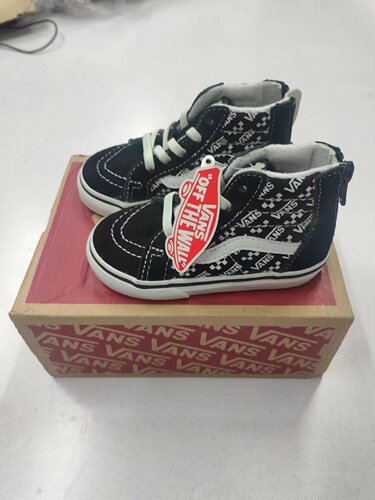 VANS/范斯儿童休闲平底帆布鞋