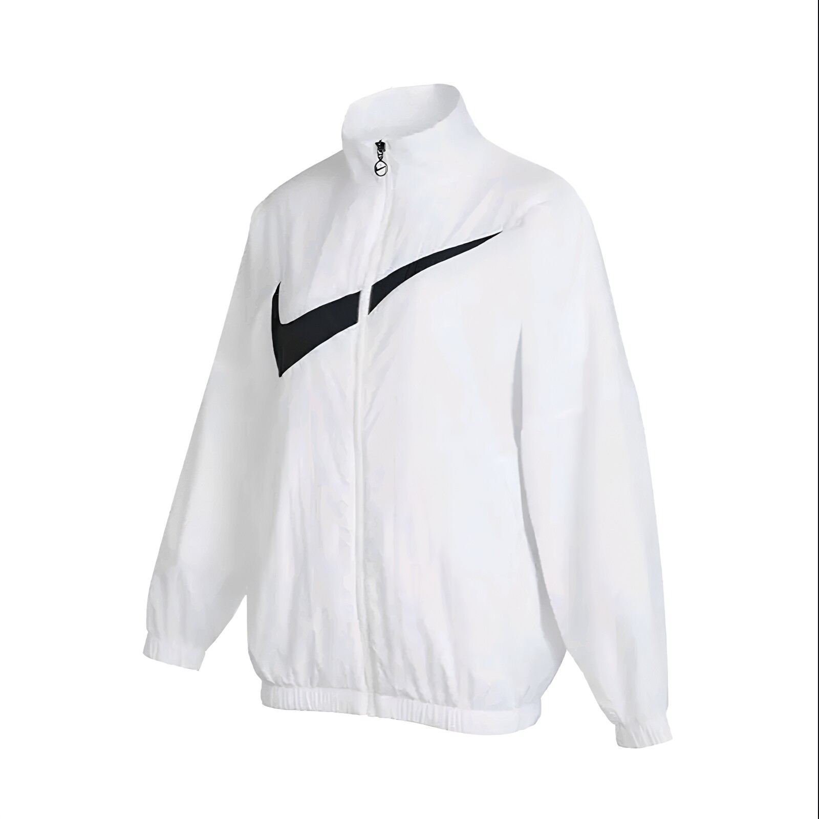 nike耐克健身训练纯色大logo百搭款透气薄款拉链外套DX5865-100