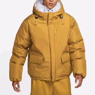 Nike耐克Sportswear防风防水保暖潮流运动连帽拉链棉衣FB7595 716