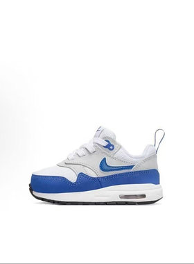 23.5码Nike耐克Air Max1儿童轻运动时尚轻便休闲一脚蹬DZ3309-104