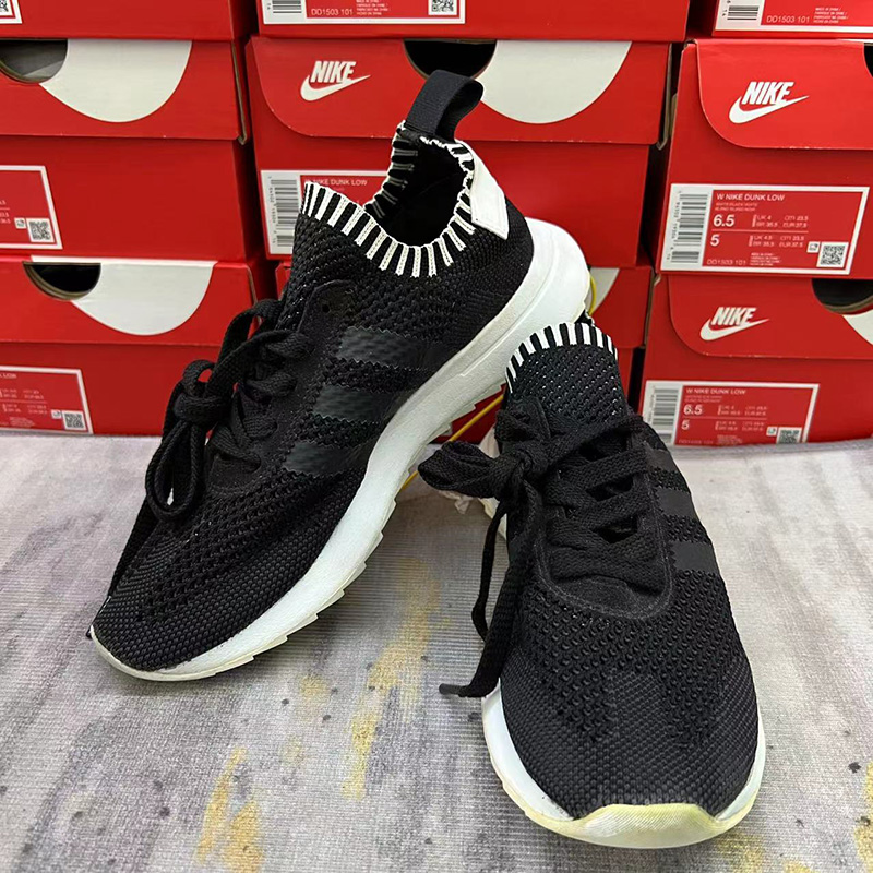 adidas阿迪达斯originals实拍网面透气防滑织物运动休闲鞋BY2791