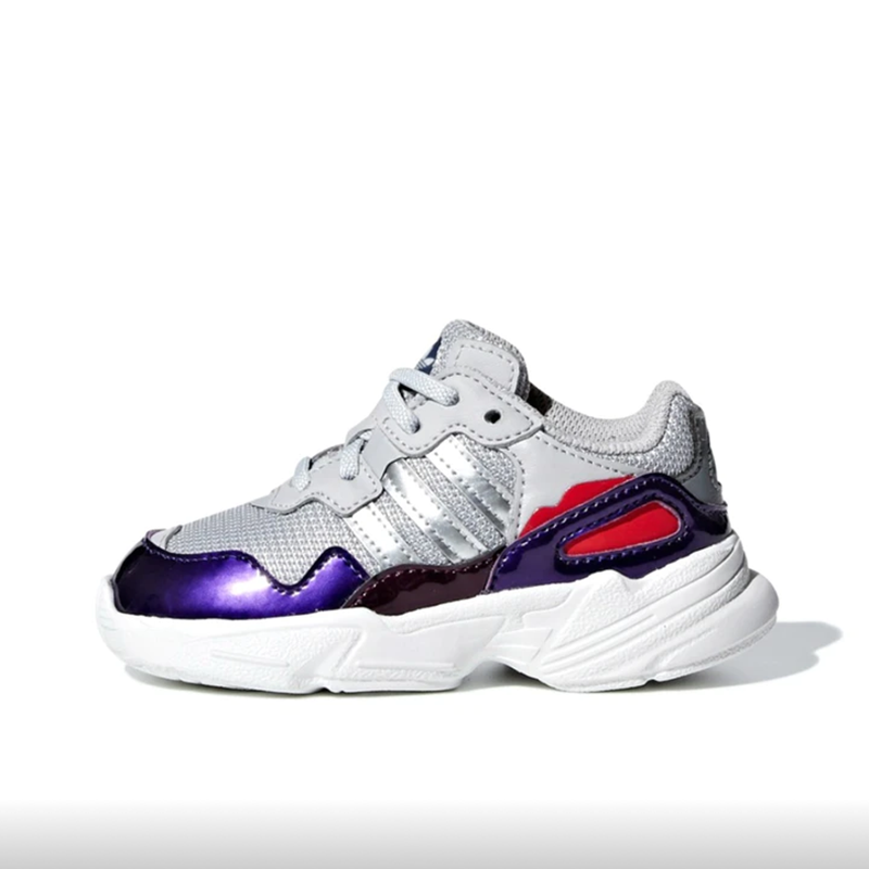 ADIDAS阿迪达斯Yung儿童舒适透气缓震耐磨低帮休闲运动童鞋DB3500