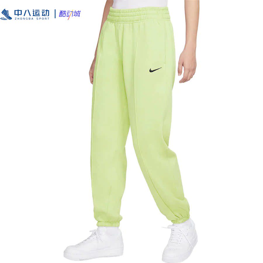 Nike耐克夏季女子扎染收口百搭跑步长裤休闲运动长裤 DD5631-383