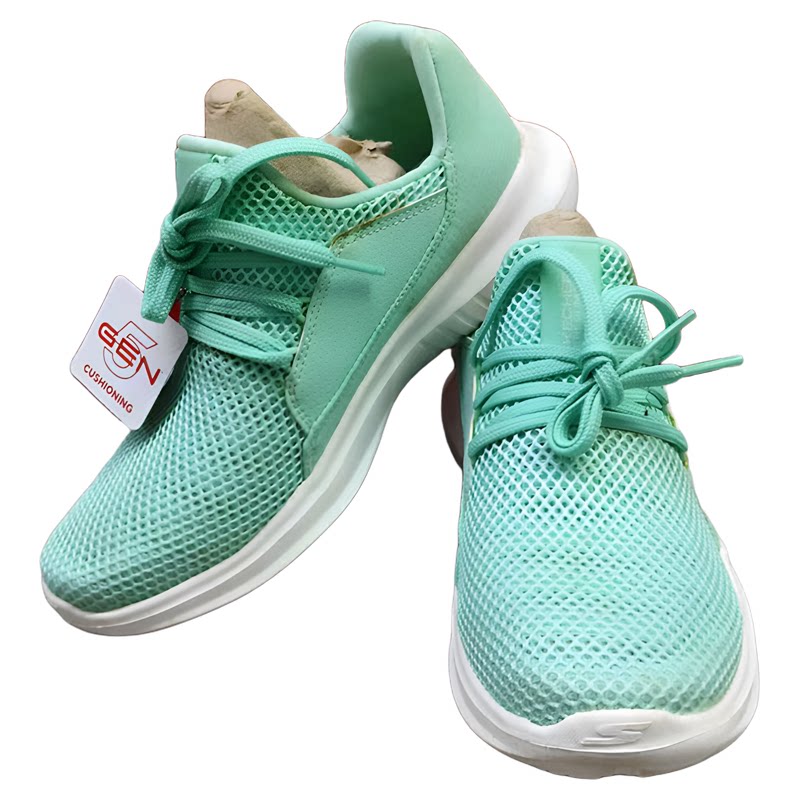正品Skechers斯凯奇时尚百搭运动网布夏季透气休闲鞋14818-MNT