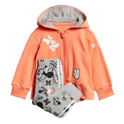 ADIDAS/阿迪达斯儿童春秋时尚潮流舒适透气运动休闲套装FM2863