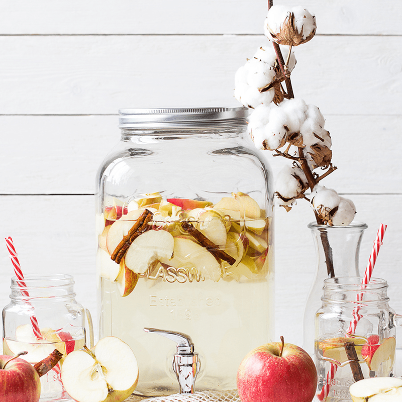 可乐桶上邪果汁罐美式玻璃密封罐