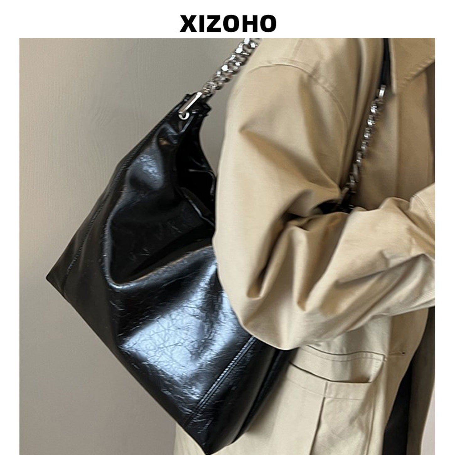 通勤包小众复古时尚单肩腋下包