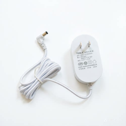 适用CATLINK大白胖宝宠物猫砂盆配件电源12V2A编织绳款防咬适配器