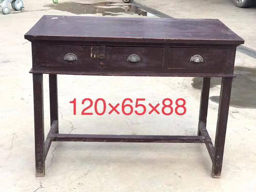老式家具80年代复古怀旧装饰道具书桌子椅子挂衣架草席老物件摆件