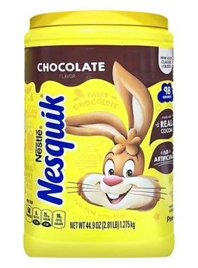 美国原装Nestle雀巢巧克力粉1.27公斤Nesquik草莓可可粉冲饮烘焙