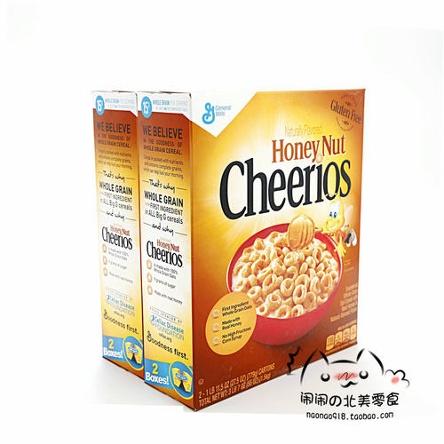 原装进口美国燕麦燕麦圈晶磨即食
