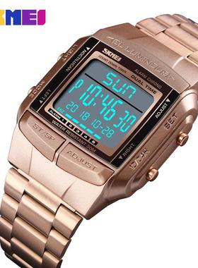 多功能男士手表夜光防水运动电子表led手表电子手表批发男