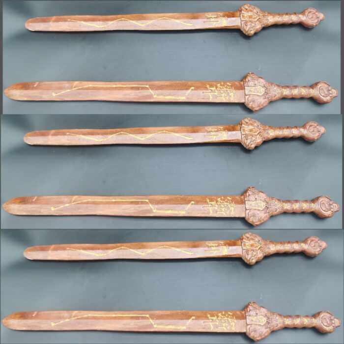 仿木树脂天师剑北斗七星剑道士用品五行八卦剑,家居饰品,桌面摆件,淘宝优惠券,粉丝福利购,淘宝优惠卷