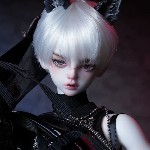 ◆甜酒BJD◆【CharmDoll/CD】小狼狗Arja 大四分 4分裸娃修狗体