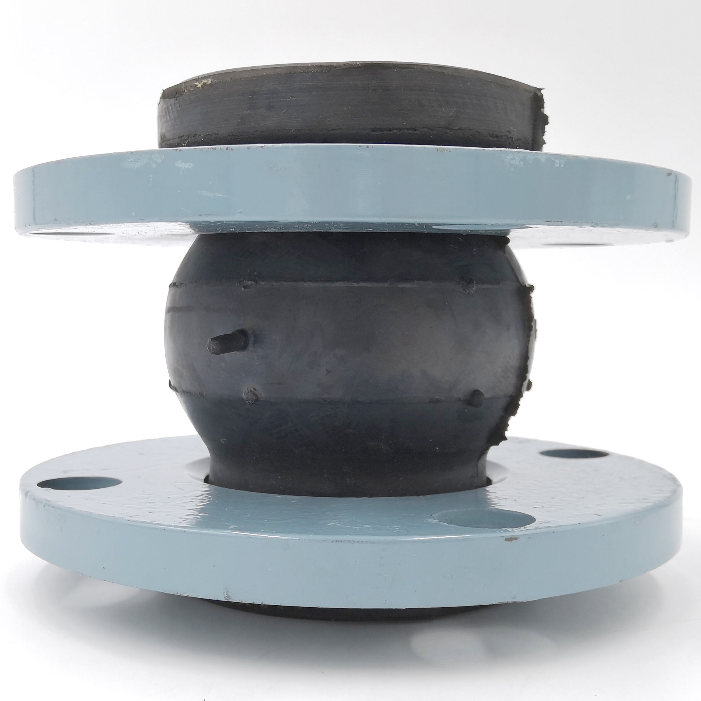 可曲饶橡胶软接头 法兰式橡胶金属软连接 异法兰橡胶软接