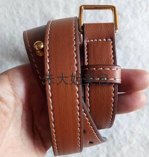 适用改造赛琳凯旋门ava豌豆腋下替换延长带单肩斜挎带加长真皮带