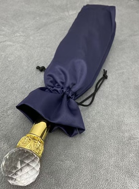 红蓝宝石白水晶时尚雨伞折叠高端个性雨伞晴雨两用伞创意伞复古伞