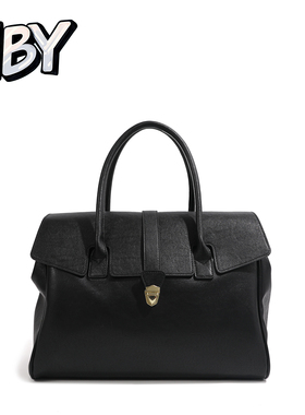 小众设计简约大容量行李包短途旅行2026年新款通勤公文包OL手提包