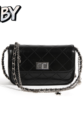 百搭气质亮眼轻奢复古可爱迷你链条锁扣小包手机出门小拎包斜挎包