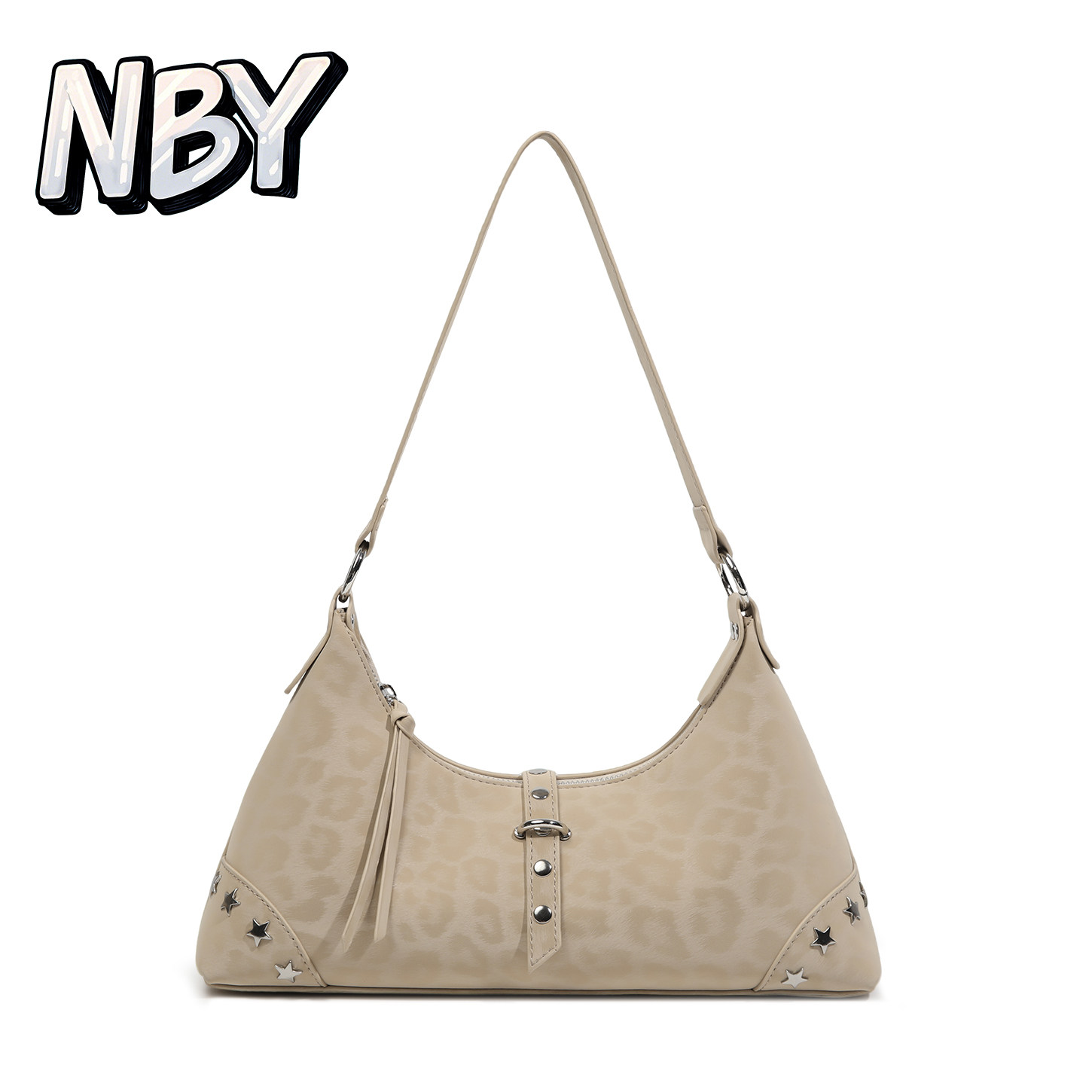 NBY原创国潮小众美拉德Y2K腋下包早春女中古铆钉辣妹单肩斜挎小包,箱包皮具/热销女包/男包,腋下包,淘宝优惠券,粉丝福利购,淘宝优惠卷