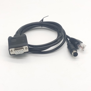 TPC昆仑通态与台达plc数据线 连接台达和施耐德变频器485通讯232