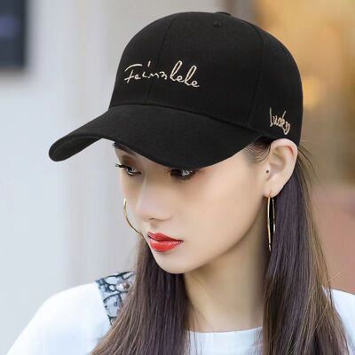 新款棒球帽女鸭舌帽韩版潮ins潮牌遮阳帽时尚百搭休闲帽子女