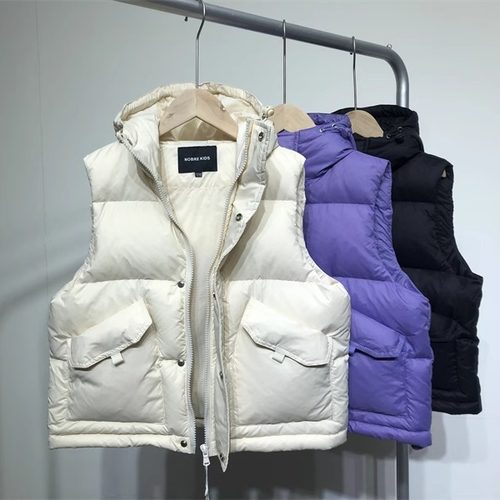 亲子马甲中长外穿新国标90白鸭绒