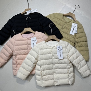 亲子羽绒内胆新国标90%白鸭绒NOBRE 羽绒服25年 KIDS儿童百搭长袖
