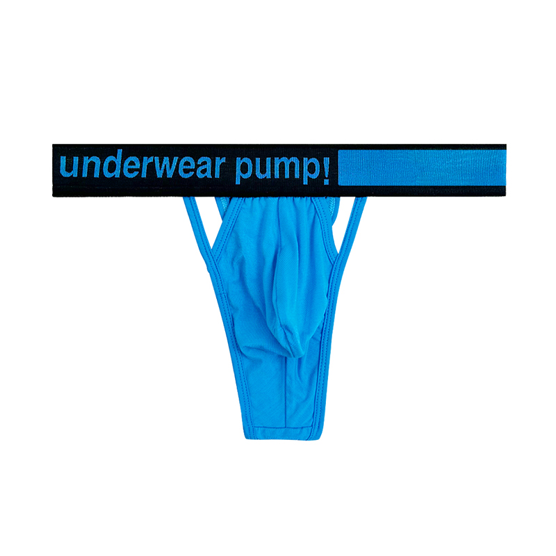 Men underwear pump!男丁字内裤镂空单丁莫代尔 性感低腰运动青年