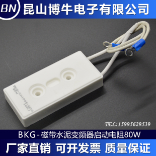 H06 20欧姆 80W BKG CA1005 变频器启动电阻 20RJ 水泥磁带电阻