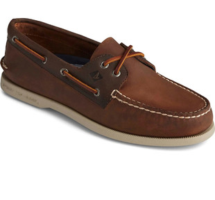 美國Sperry頭層牛皮里外真皮吸汗軟底帆船鞋 駕車鞋 皮鞋 男休閑皮鞋
