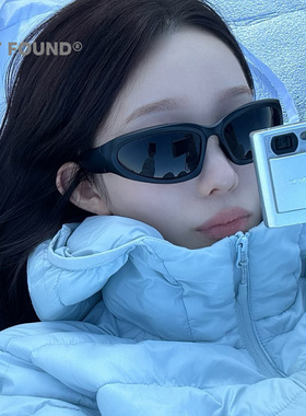 遮阳防紫外线显脸小黑色墨镜百搭