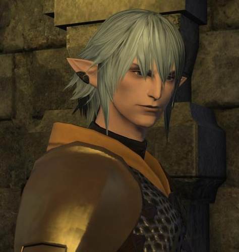 【珈蓝】ff14捏脸 最终幻想14数据 NPC男精脸型数据 奥尔什方
