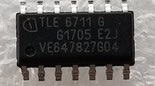tle6711G汽车电脑板芯片IC