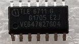 tle6711G  汽车电脑板芯片IC