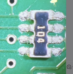 104 103 排阻大众新捷达桑塔纳BCM电脑雨刮喷水通病IC芯片电阻