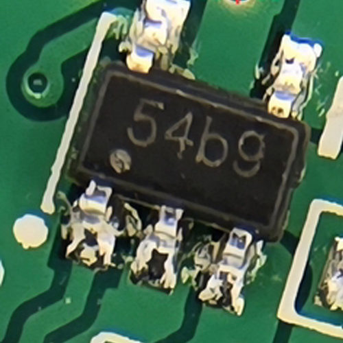 54b9/54b4/54b电源管理IC5脚