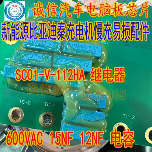 600VAC12NF比亚迪进口电容
