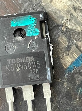 K62N60W5 新能源充电机场效应三极管进口拆机测量好