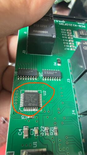 stm8s105k4t6c 单片机，汽车电脑板芯片