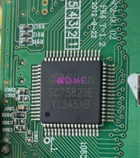 SC75823E   LCD驱动器 专卖汽车电脑板芯片IC 现货