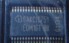 SAKCIC751 EOM16T BB 博世EDC17汽车电脑易损IC芯片模块集成直拍