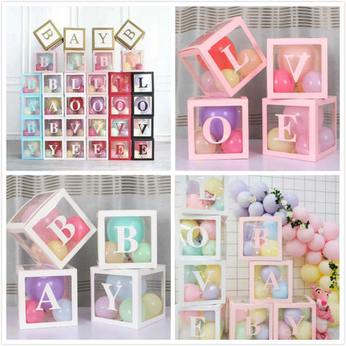 盒子生日派对告白气球2020新品