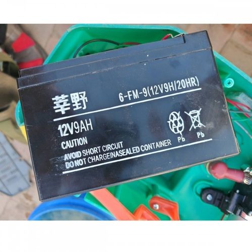 莘野电池 6-FM-9 12V9AH//20HR 12伏电动喷雾器 打药机专用蓄电池