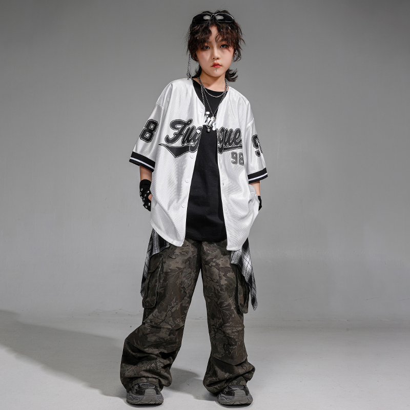 街舞儿童潮服hiphop街舞穿搭童装