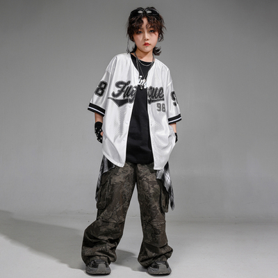 街舞儿童潮服hiphop街舞穿搭童装