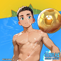November original new product [Gentleman Man] Anime-related handsome guy muscular adult decoration sports student male model standee thumbnail 6