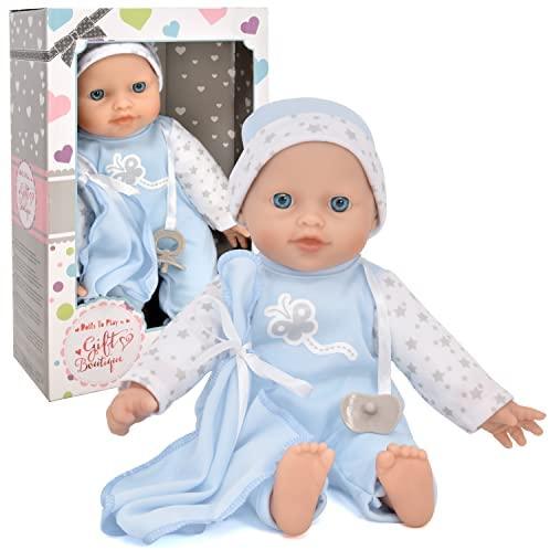 12 inch soft body baby boy doll in gift box  baby doll with