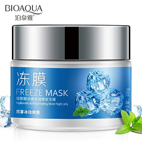 BIOAQUA Face Freeze Mask Hyaluronic Acid Ice Feeling Noist Gin the Textile fabrics/Accessories/Supporting, Textile Accessories, Other Spinning Accessories category - from Buy2taobao.com to provide professional Taobao agent buy service