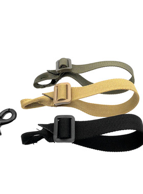 多功能战术尼龙枪绳扎带 BB挂扣扎绳scar单点背包带 P90 M4连接扣